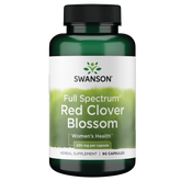 Swanson Full Spectrum Red Clover Blossom 430mg - 90 Capsules
